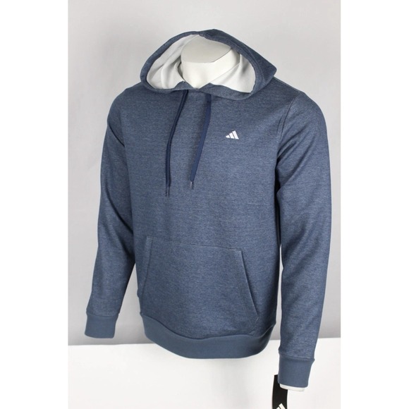 adidas Tops - Adidas Women's  Go To Hoodie Sweatshirt Large Crew Navy Heather